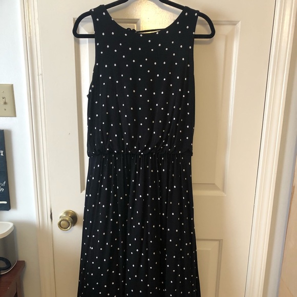 loft polka dot dress